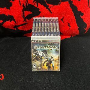 Sony Playstation 3 Games. Starhawk. Lot of 10. Factory Sealed.